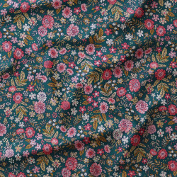 Printed 1000-Stripes Velour BARJAY Glasswort / Pink